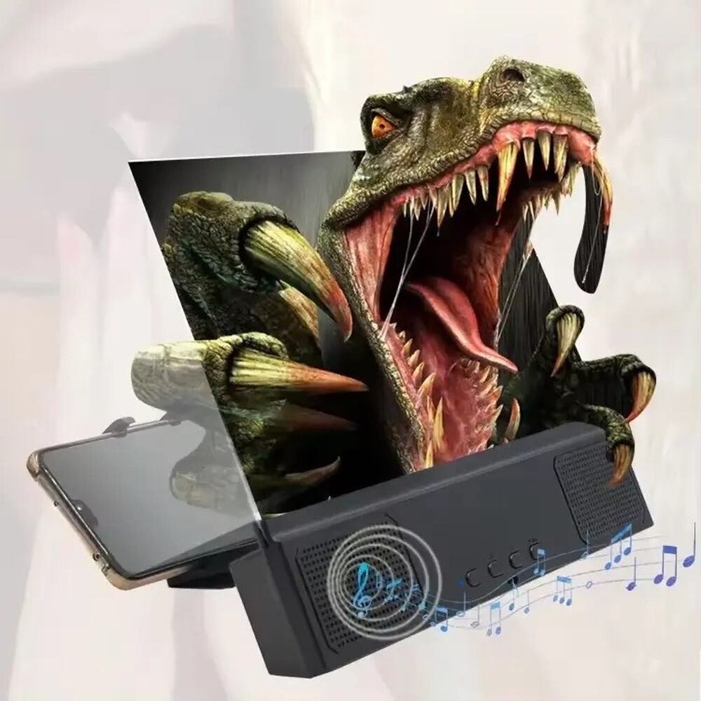Phone Screen Magnifier – Large 3D Screen for Easy Viewing, Foldable
